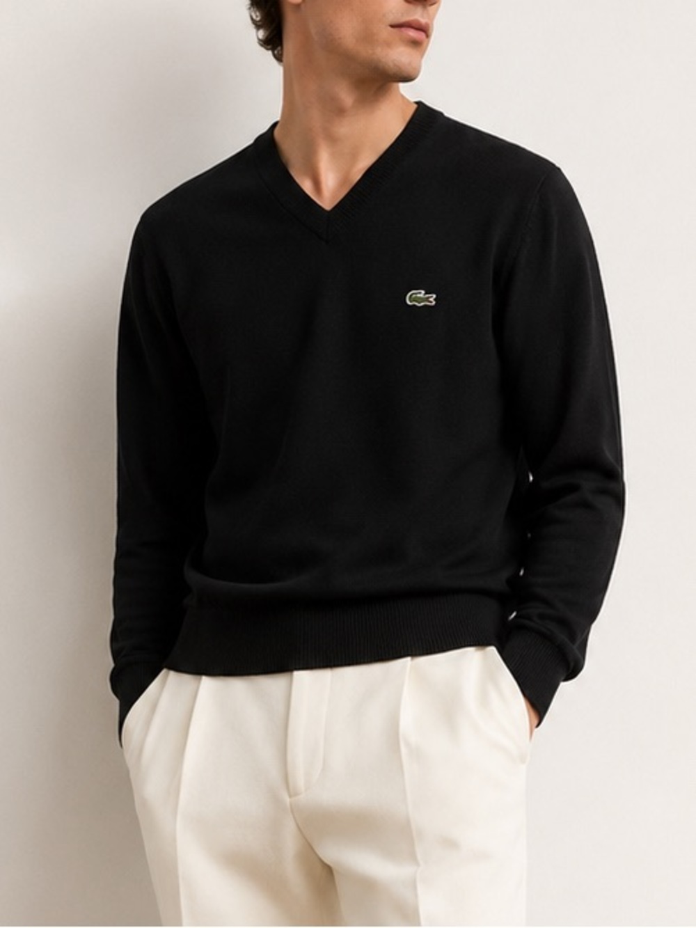 Lacoste V-Neck Sweater NWT
